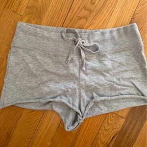 Brandy Melville Heather Gray Knit Shorts